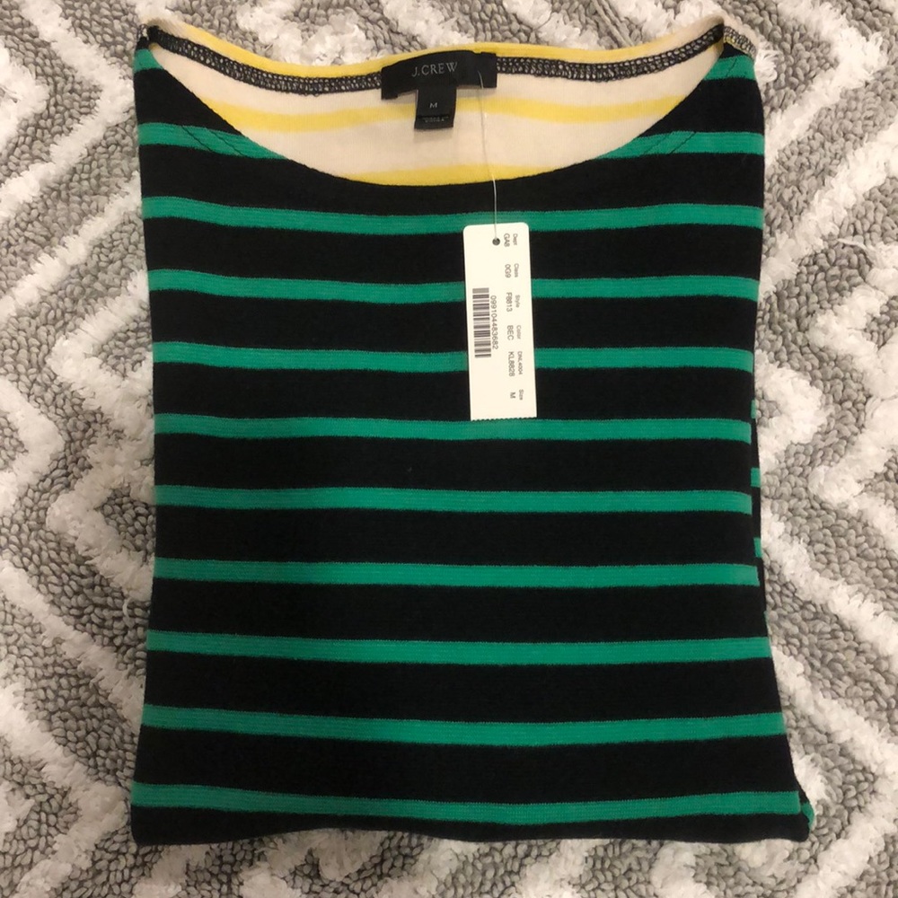 Jcrew Multi-Color Stripe Long Sleeve - image 4